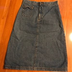Jean Skirt